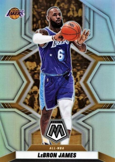 Lebron James Mosaic All Nba Silver Price Guide Sports