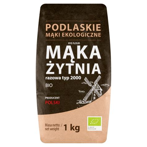 BioLife Mąka żytnia razowa bio typ 2000 1 kg Sklep Kupiec