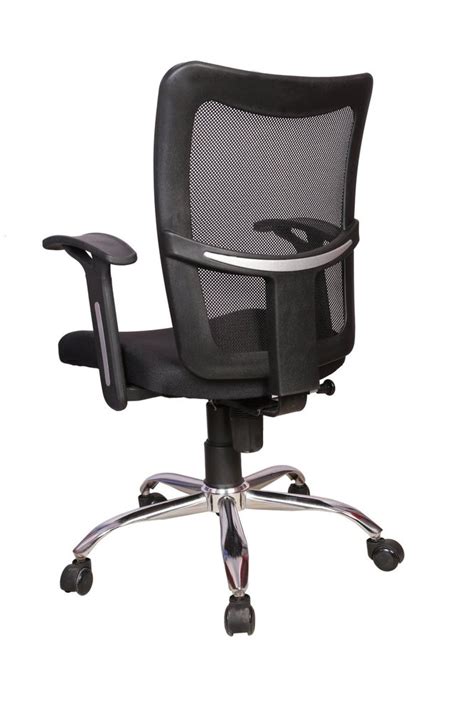 Rajpura Brio Medium Back Revolving Chair Fabric Office Executive Chair