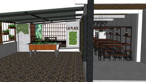 Bar And Coffee Shop Option 1 3d Warehouse