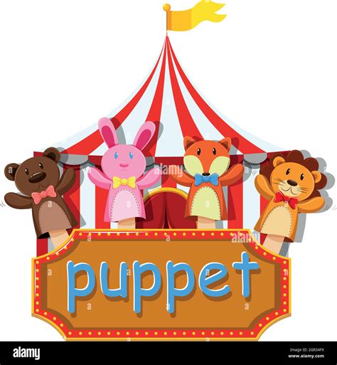 puppet hand illustration  res stock photography  images alamy