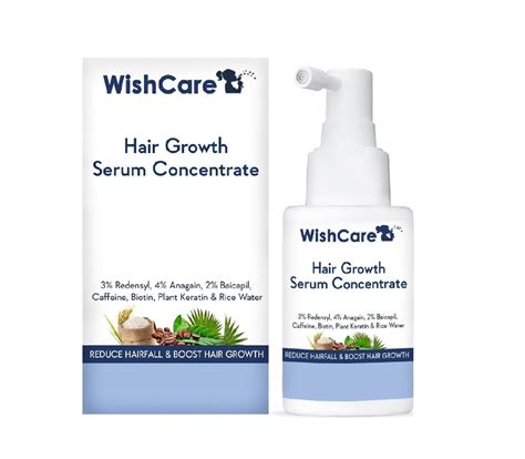 Buy WishCare Hair Growth Serum Concentrate For Hair Fall Control