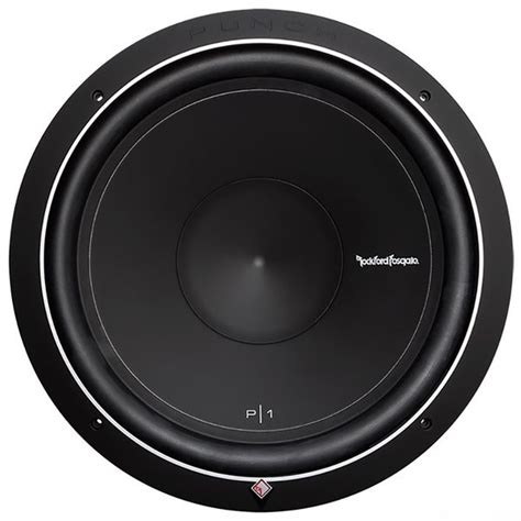 The Front View Of A Speaker On A White Background