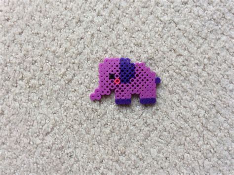 Perler Bead Elephant Pattern