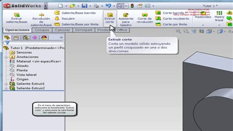 Tutorial De Solidworks B Sico Extrude Vaciado Youtube