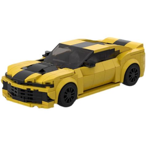 MOC compatible LEGO Bumblebee sports car Camaro speed8 frame car new h — zylegen