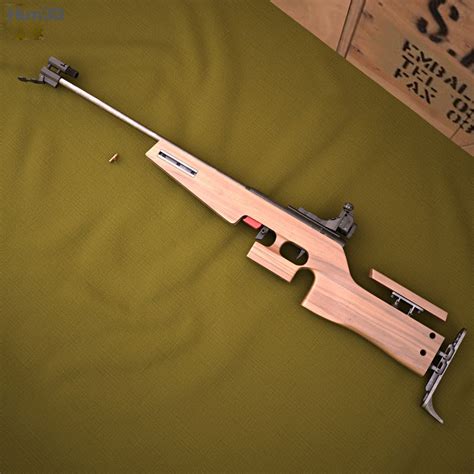 1827F ANSCHUTZ Biathlon rifle 3D model - Life and Leisure on Hum3D