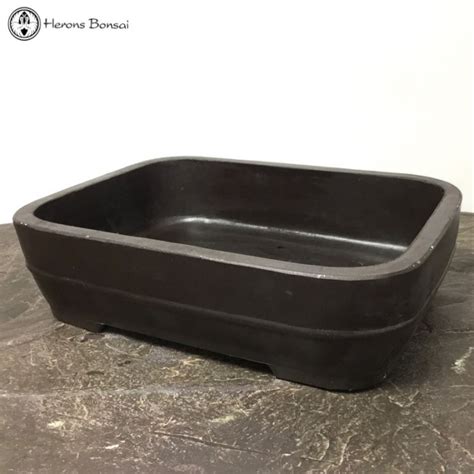 Rectangle Mica Bonsai Pot Cm Herons Bonsai Nursery