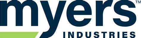 Myers Industries logo in transparent PNG format