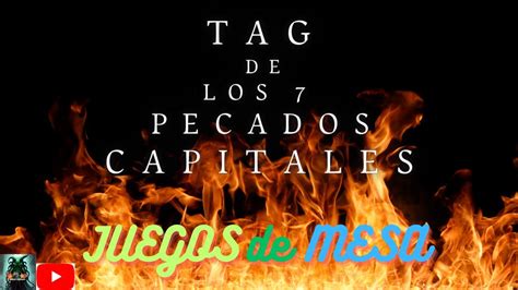 TAG De Los 7 PECADOS CAPITALES Juegos De Mesa YouTube