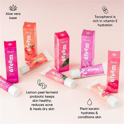 Buy Ilana Dream Blush Cheek Tint Lip Tint Nude Blush 10 Ml Online At