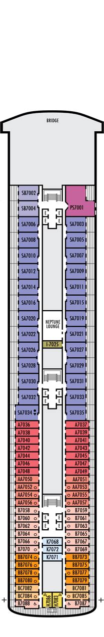 Volendam Deck plan & cabin plan