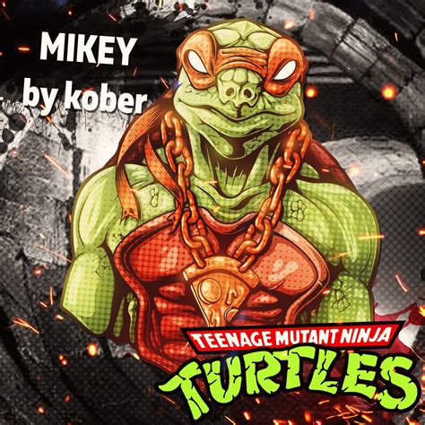 [tmnt] MIKEY by KOBER : r/TMNT