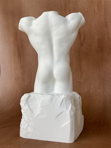 Male Torso Sculpture Etsy