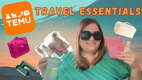 Temu Summer Travel Must Haves You Need These For Your Next Trip