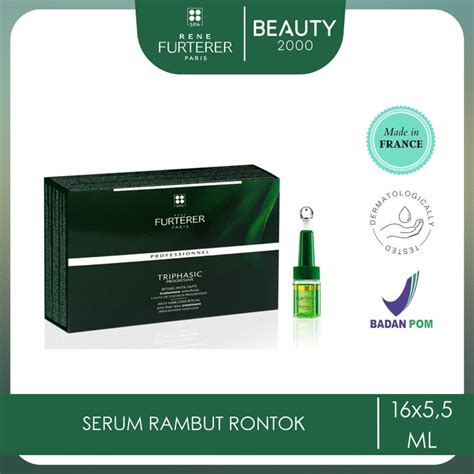 Jual Triphasic Progressive Anti Hairloss Ritual Hair Serum 16 X 5 5 Ml Shopee Indonesia