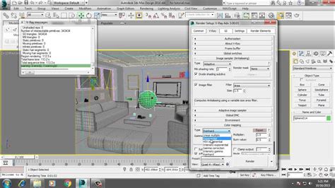 Color Mapping And Gamma Correction In 3ds Max Vray Youtube