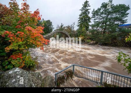 Aviemore Scotland Uk Th October Views Of The River Spey Which