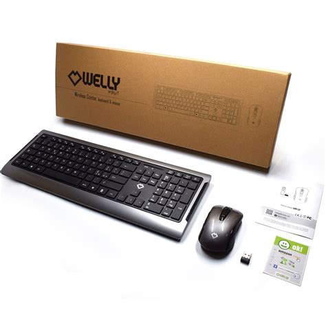 Wireless Multimedia Keyboard and Mouse (layout IT) | Welly Enjoy IT