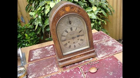 Old Vintage Antique Gustav Becker Westminster Chime Mantel Clock Spare