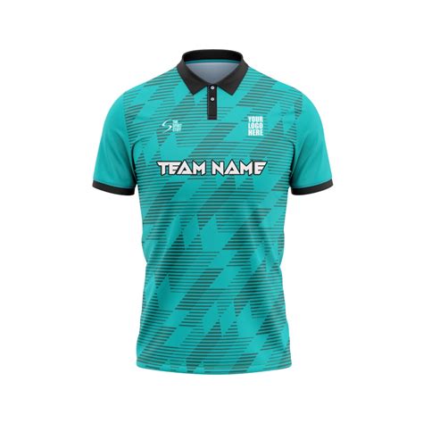 Tiffany Blue Custom Cricket Jersey Design Customized Jerseys Online