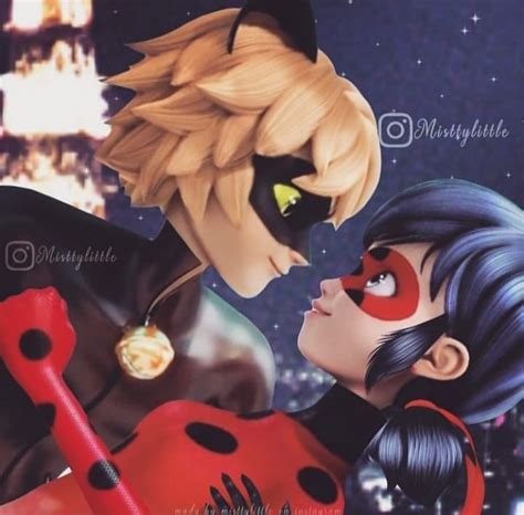 Chat Noir 🐱 And Ladybug 🐞 Credits To Owner Miraculous Miraculousladybug Ladybug Chatnoir