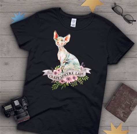 Sphynx Cat Shirt Women Men Cat Lover T Cute Sphynx T Shirt