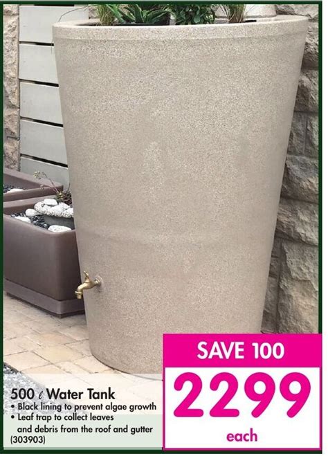 L Water Tank Offer At Makro