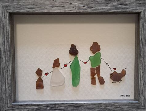 One Of A Kind Sea Glass Art By Gail Martello Alley