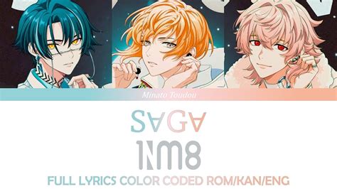 S∀g∀ 1nm8 [paradox Live] Full Lyrics Color Coded Rom Kan Eng Youtube