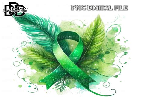 Green Awareness Ribbon Graphic by Dynamic Dimensions · Creative Fabrica