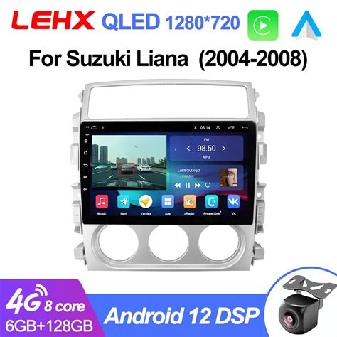 Lehx Pro Core G Wifi Qled Screen Car Radio Din Android Multimedia