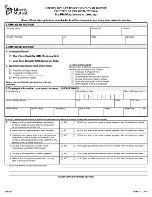 Fillable Online Liberty EOI Form FLOWSERVE FLEX Fax Email Print