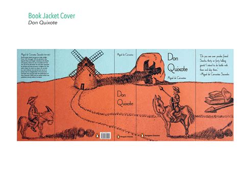 Don Quixote Book Jacket Cover | Behance