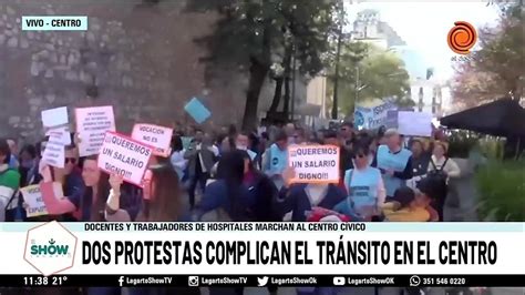 Fuerte acatamiento al paro docente de hoy en Córdoba YouTube