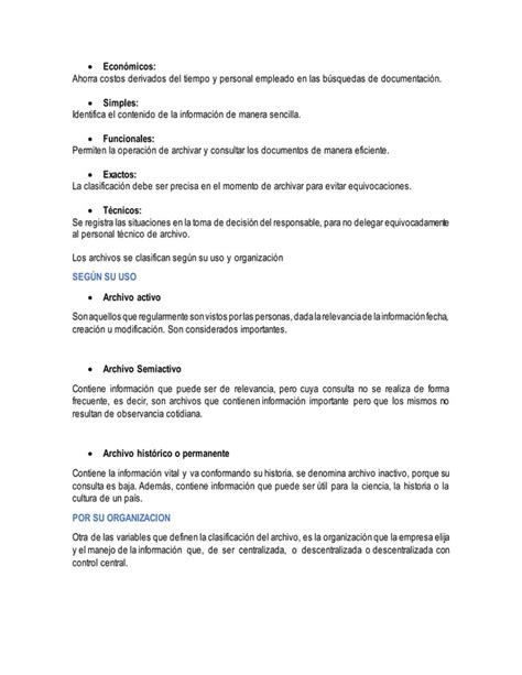 Ensayo Importancia De Los Archivos Pdf