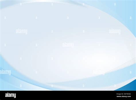 Blue Curve Frame Template Vector Stock Vector Image Art Alamy