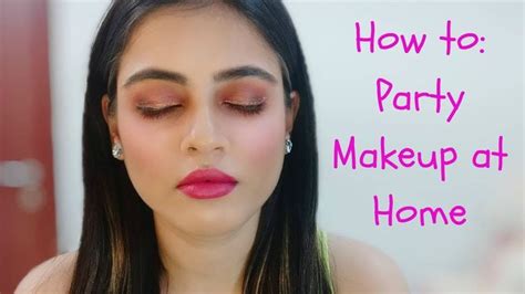 How To Do Step By Step Party Makeup At Home For Beginners Noopur Says