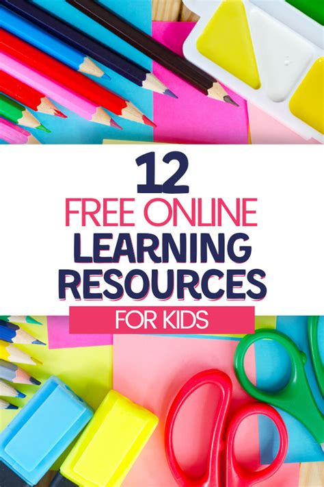 Free Online Learning Resources For Kids At Home Right Now