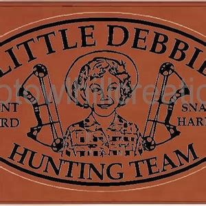 Little Debbie Hunting Team Digital Download 3 Versions Included - Etsy