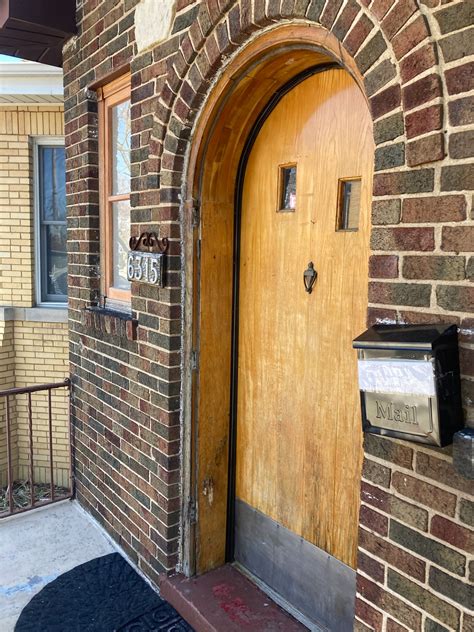 Arch Top Security Storm Door Defender Steel Door & Window Company Chicago