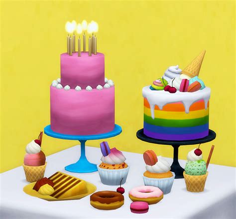 Best Birthday Cake CC For The Sims 4 All Free FandomSpot