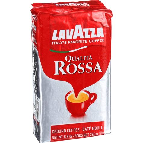 Amazon Lavazza Qualita Rossa Ground Coffee Espresso Ounce