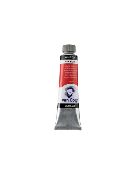 OLEO VAN GOGH 40ML Rojo Cadmio Medium 314