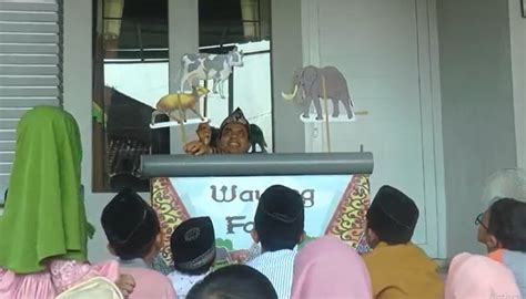 Serunya Nonton Wayang Fabel Bareng Mnc Peduli Di Rumah Baca Jatiwayang