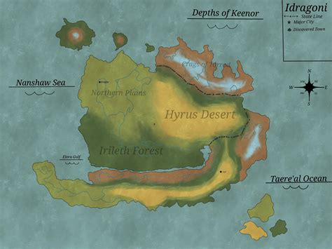 A map I made for my dnd campaign : r/FantasyMaps