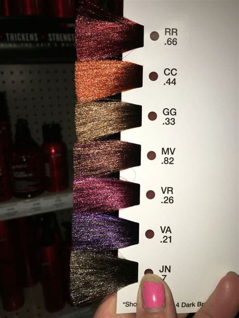 Hair Color Formulas Brunette Color Matrix Hair