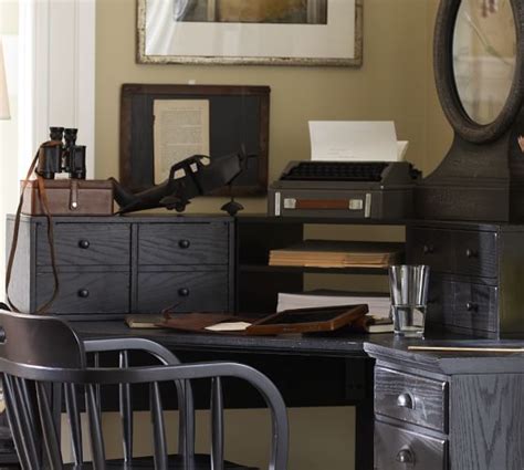 Printer's Corner Desk Hutch | Pottery Barn