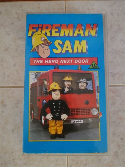 Fireman Sam The Hero Next Door Vhs 5014503410124 Ebay