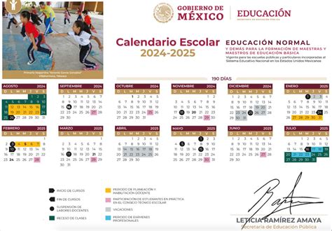 Publica SEP calendarios escolares 2024 2025 para Educación Básica y